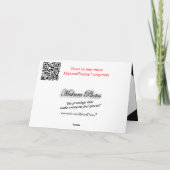 Red Caboose Kariert Red - passen Sie jede Gelegenh Karte (Rückseite)