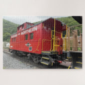 Red Caboose Puzzle (Horizontal)