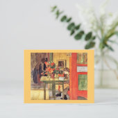 Red Cactus und Lisbeth Reading Postkarte (Stehend Vorderseite)