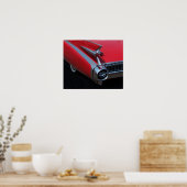 Red Caddy Poster (Küche)