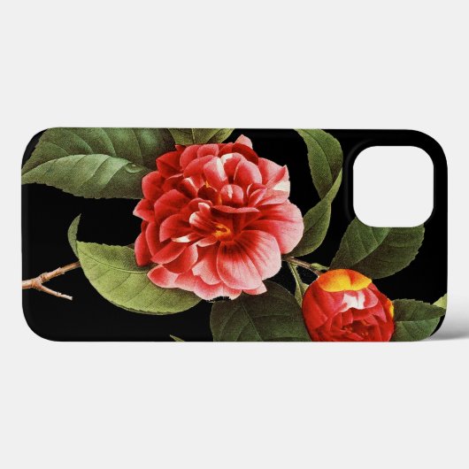Red Camellia 1833 Case-Mate iPhone Hülle (Rückseite (Horizontal))