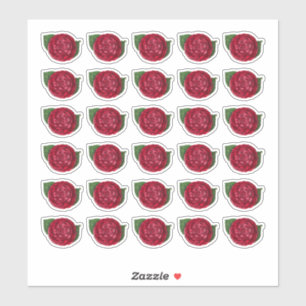 Red Camellia Aufkleber