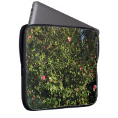 Red Camellia Bush Laptopschutzhülle (Vorne Rechts)