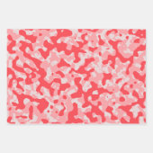 Red Camouflage Camouflage Geschenkpapier Set (Vorderseite 3)