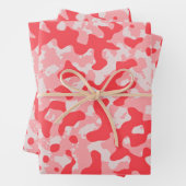 Red Camouflage Camouflage Geschenkpapier Set (Beispiel)