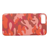 Red Camouflage Case-Mate iPhone Hülle (Rückseite (Horizontal))