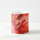 Red Camouflage Kaffeetasse (Mittel)
