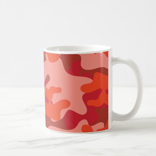 Red Camouflage Kaffeetasse (Rechts)