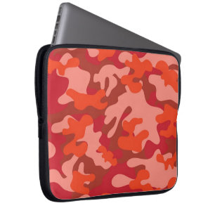 Red Camouflage Laptopschutzhülle