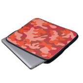 Red Camouflage Laptopschutzhülle (Vorne Knopf)