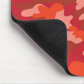 Red Camouflage Mousepad (Ecke)