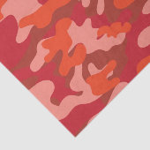 Red Camouflage Seidenpapier (Ausschnitt)