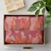 Red Camouflage Seidenpapier (Geschenk)