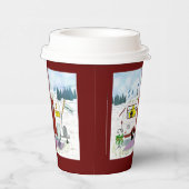 Red Camp Chic Paper Cup Pappbecher (Rechts)