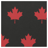 Red Canada leaf - Black Stoff (Nahaufnahme)