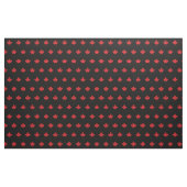 Red Canada leaf - Black Stoff (Yard (91,4 cm))
