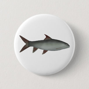 Red Canarese Barb Button