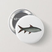 Red Canarese Barb Button (Vorne & Hinten)