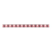 Red Candles Decoration Weihnachten Satin Ribbon Satinband (Vorderseite)