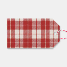 Red Candy Cane Geschenkanhänger