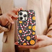 Red Candy Cane Weihnachten Orange iPhone Case Mate