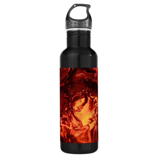Red Candy Fire Flasche Trinkflasche (Vorderseite)
