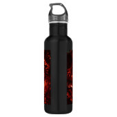Red Candy Fire Flasche Trinkflasche (Rückseite)