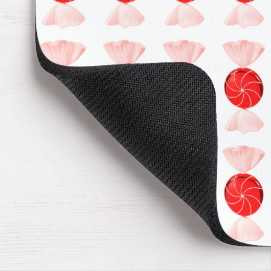 Red Candy Mouse Pad Mousepad (Ecke)