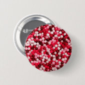 Red Candy Sprinkles Button (Vorne & Hinten)