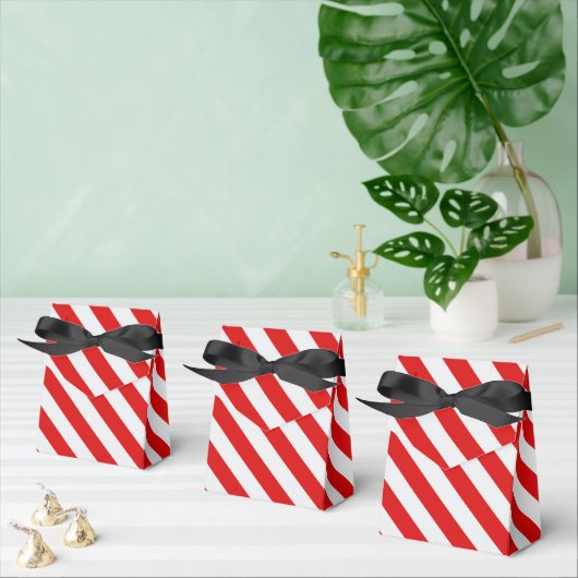 Red Candy Stripe Geschenkschachtel (Zahlreiche)