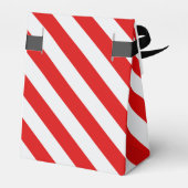Red Candy Stripe Geschenkschachtel (Rückseite)