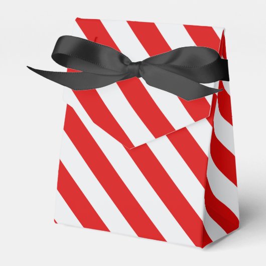 Red Candy Stripe Geschenkschachtel (Vorderseite)