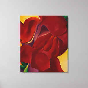 Red Canna 1923 Georgia O'Keeffe Ölgemälde Print Leinwanddruck