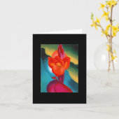 Red Canna, Georgia O'Keeffe, Fine Art Karte (Gelbe Blume)