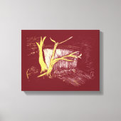 Red Canvas Print Leinwanddruck (Vorderseite)