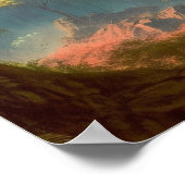 Red Canyon's Cove Poster (Ecke)