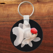 Red Cap Oranda Goldfish Schlüsselanhänger (Vorderseite)