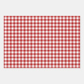 Red Caps Diplomas Mixed Graduation Patterns Geschenkpapier Set (Vorderseite 3)