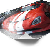 Red Car Fotodruck (Ecke)