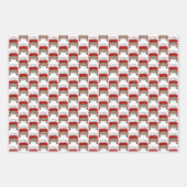 Red Car mit Weihnachtskreidepapier Geschenkpapier Set (Vorderseite 3)