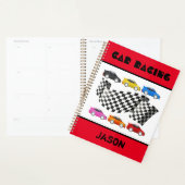 Red Car Racing Spiral Planner Notebook Planer (Anzeige)