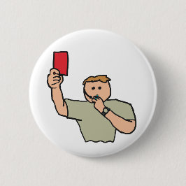 Red Card Football Schiedsrichter Button