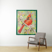 red cardinal wandteppich (Beispiel)