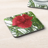 Red Carnation Cork Untersetzer (Linke Seite)