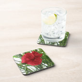 Red Carnation Cork Untersetzer (Rechte Seite)