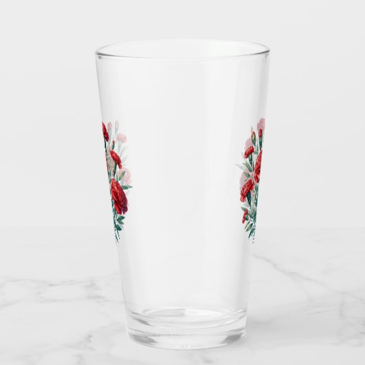 Red Carnation Glas (Rechts)