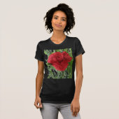 Red Carnation Ladys T Shirt (Vorne ganz)