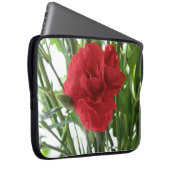 Red Carnation Laptop Bag Laptopschutzhülle (Vorne Rechts)