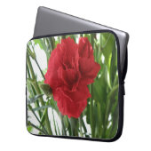 Red Carnation Laptop Bag Laptopschutzhülle (Vorderseite Links)