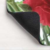 Red Carnation Mousepad (Ecke)